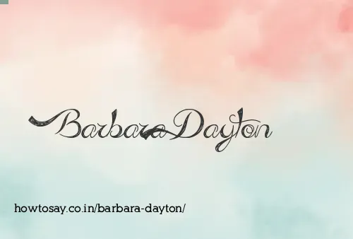 Barbara Dayton