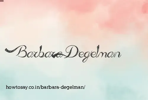 Barbara Degelman