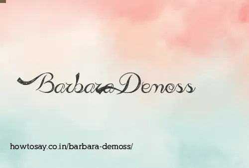 Barbara Demoss