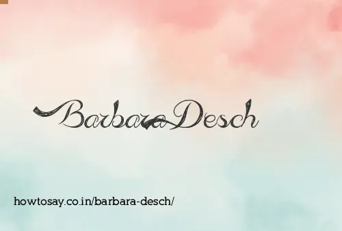 Barbara Desch