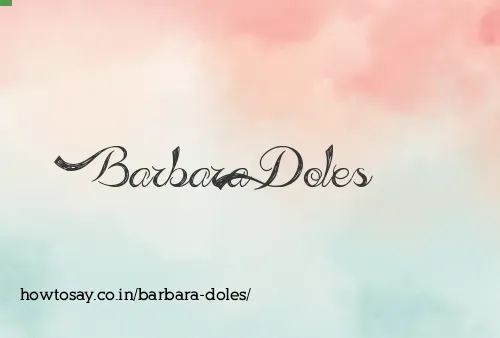 Barbara Doles