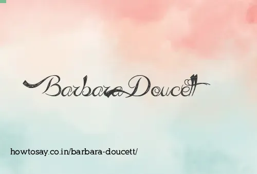 Barbara Doucett