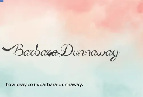Barbara Dunnaway