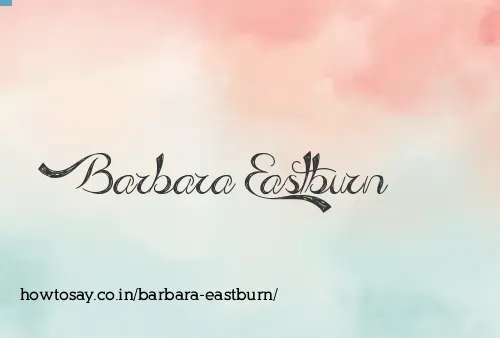 Barbara Eastburn