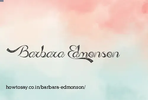 Barbara Edmonson