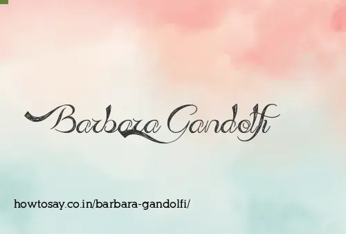 Barbara Gandolfi