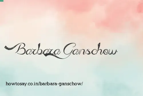 Barbara Ganschow