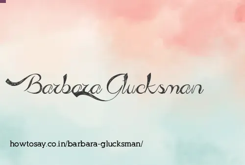 Barbara Glucksman