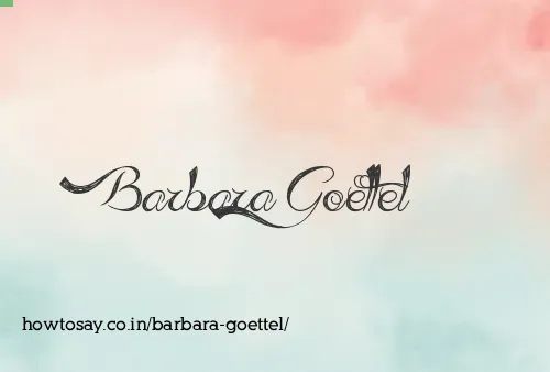 Barbara Goettel