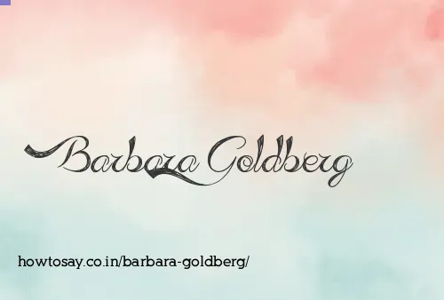 Barbara Goldberg
