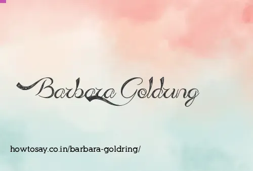 Barbara Goldring