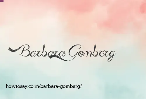 Barbara Gomberg