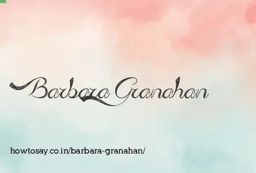 Barbara Granahan