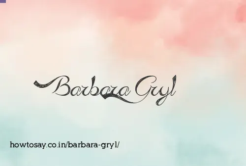 Barbara Gryl