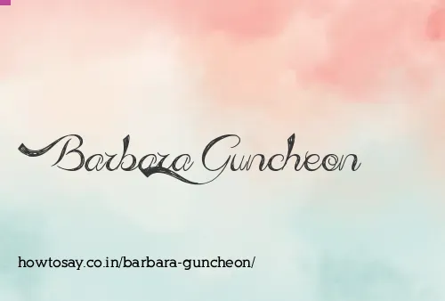 Barbara Guncheon
