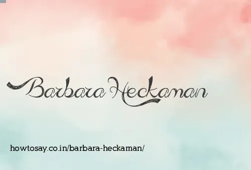 Barbara Heckaman