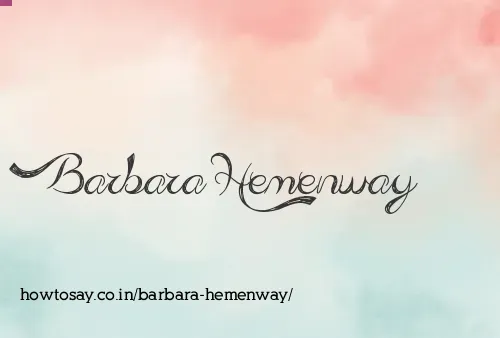 Barbara Hemenway