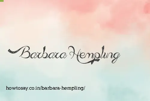 Barbara Hempling