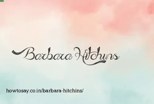 Barbara Hitchins