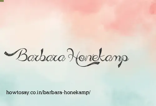 Barbara Honekamp