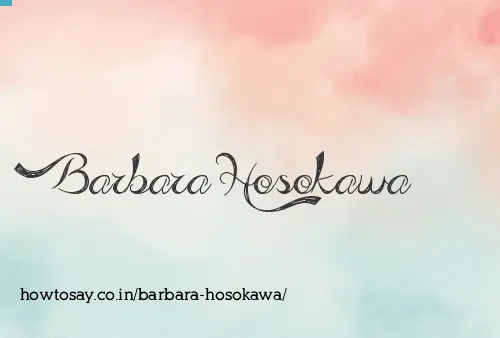 Barbara Hosokawa