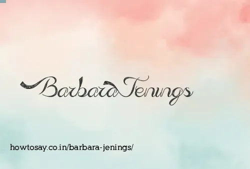 Barbara Jenings
