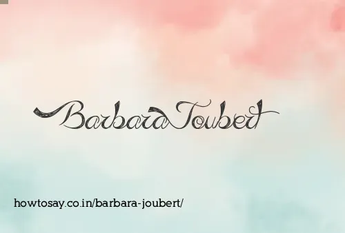 Barbara Joubert