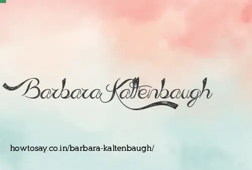 Barbara Kaltenbaugh