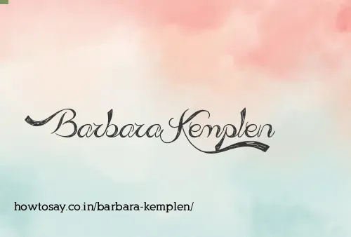 Barbara Kemplen