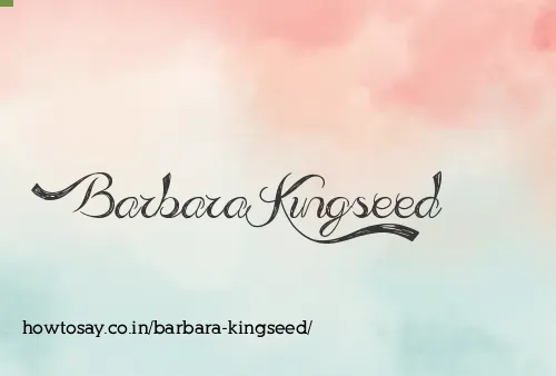 Barbara Kingseed