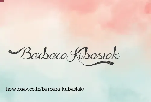 Barbara Kubasiak