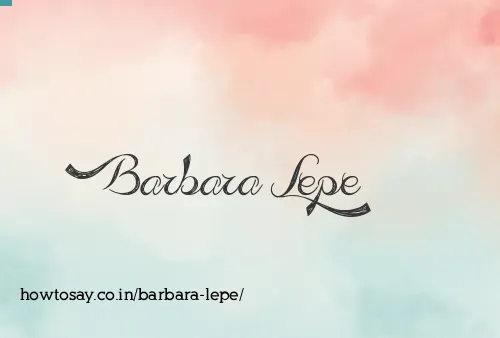 Barbara Lepe