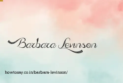 Barbara Levinson