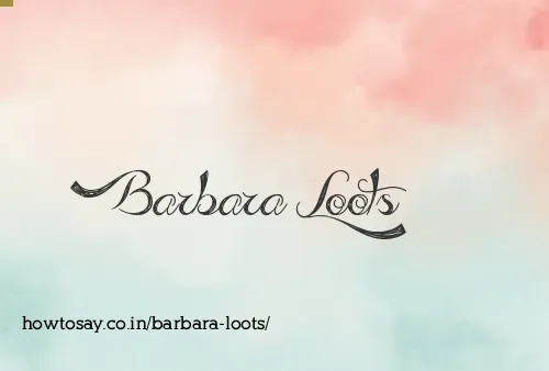Barbara Loots