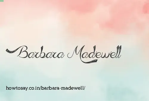 Barbara Madewell