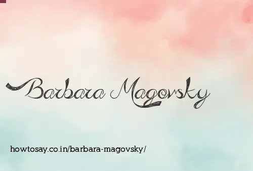 Barbara Magovsky