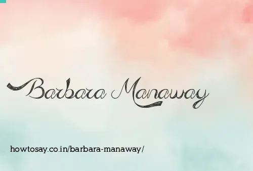Barbara Manaway