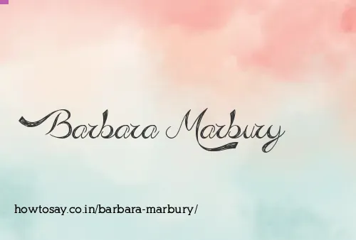 Barbara Marbury