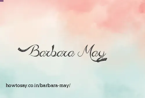 Barbara May