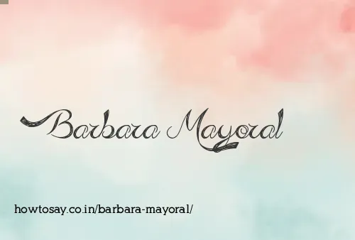 Barbara Mayoral