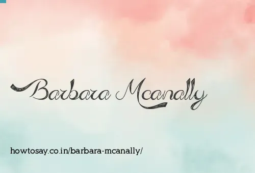 Barbara Mcanally