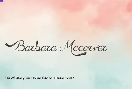 Barbara Mccarver