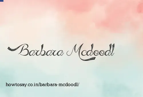 Barbara Mcdoodl