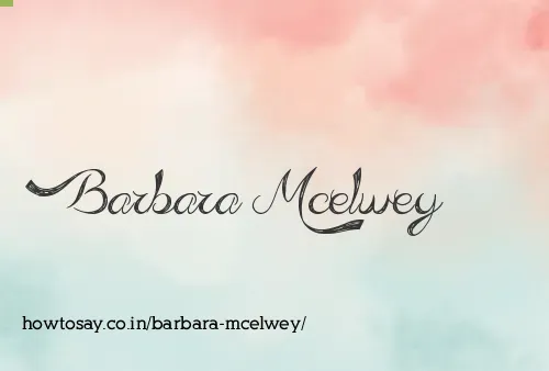 Barbara Mcelwey