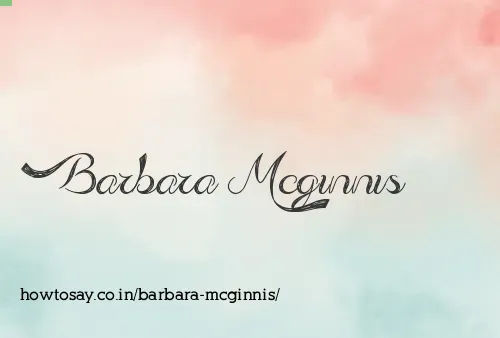 Barbara Mcginnis