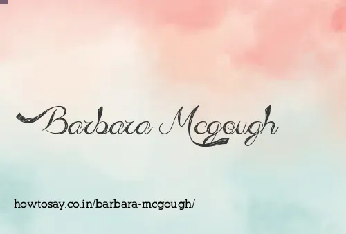 Barbara Mcgough