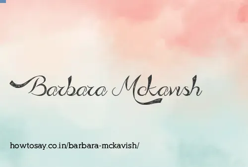 Barbara Mckavish