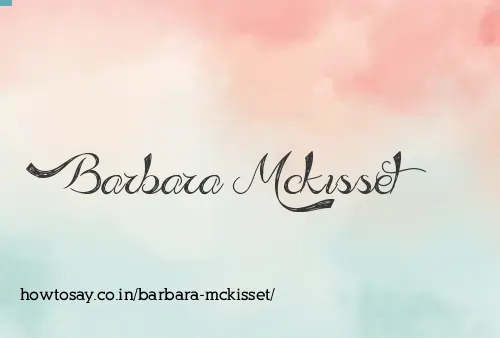 Barbara Mckisset