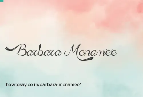 Barbara Mcnamee