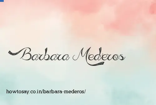Barbara Mederos